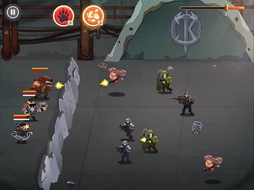 Guardians: Soviet Union superheroes. Defence of justice - Android game screenshots.