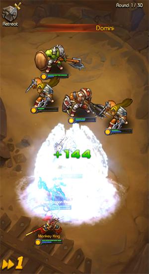 Gameplay of the Guardians of dragon for Android phone or tablet.