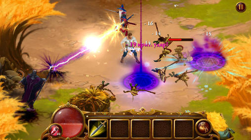 Gameplay of the Guild of heroes for Android phone or tablet.