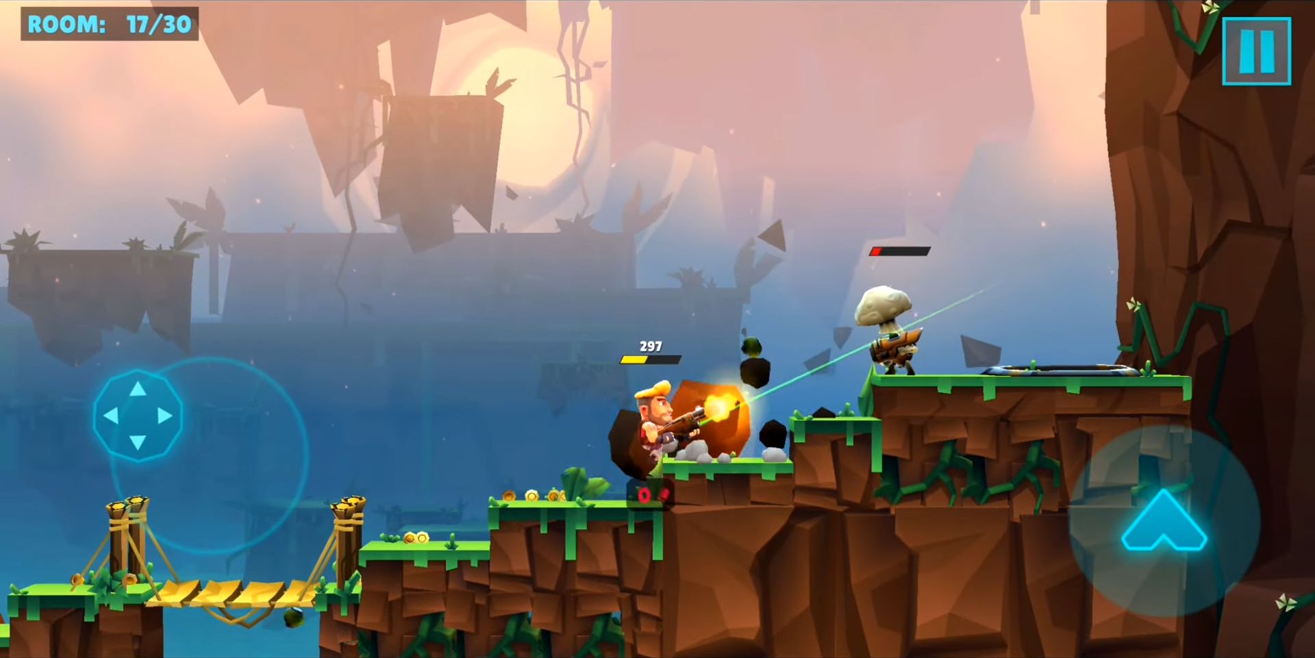 Gun Fungus - Android game screenshots.