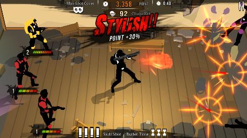 Gameplay of the Gun strider for Android phone or tablet.