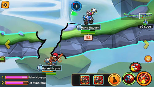 Gameplay of the Gungun online for Android phone or tablet.
