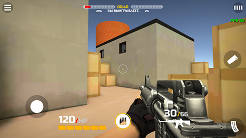 Gunkeepers: Online shooter - Android game screenshots.
