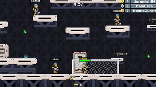 Guns 'n' guys: Pvp multiplayer action shooter - Android game screenshots.