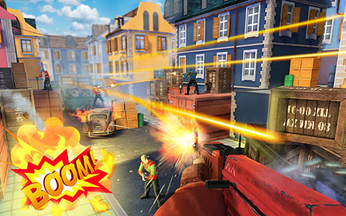 Gameplay of the Guns of boom for Android phone or tablet.