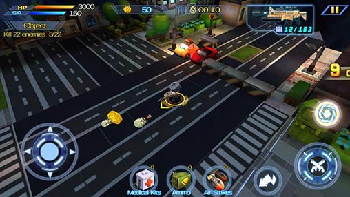 Gameplay of the Guns X zombies: Infinity for Android phone or tablet.