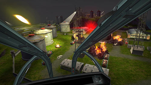 Gunship battle 2 VR - Android game screenshots.