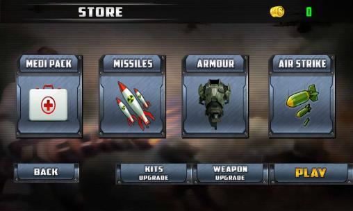 Gameplay of the Gunship gunner destroyer for Android phone or tablet.