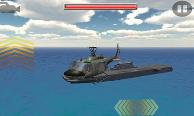 Gameplay of the Gunship-II for Android phone or tablet.