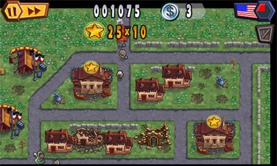 Gameplay of the Guns'n'Glory. WW2 for Android phone or tablet.