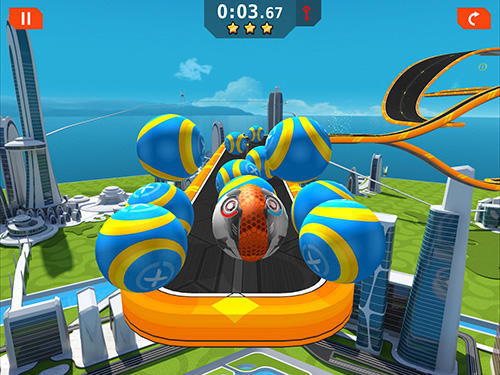 Gyrosphere evolution - Android game screenshots.