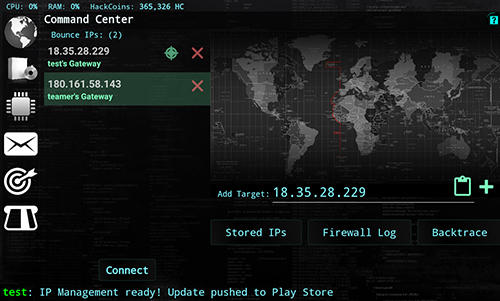 Hackers: Hacking simulator - Android game screenshots.