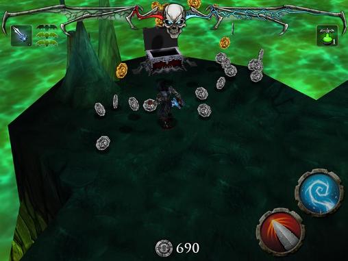 Gameplay of the Hail to the king: Deathbat for Android phone or tablet.