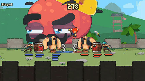 Hair dash - Android game screenshots.