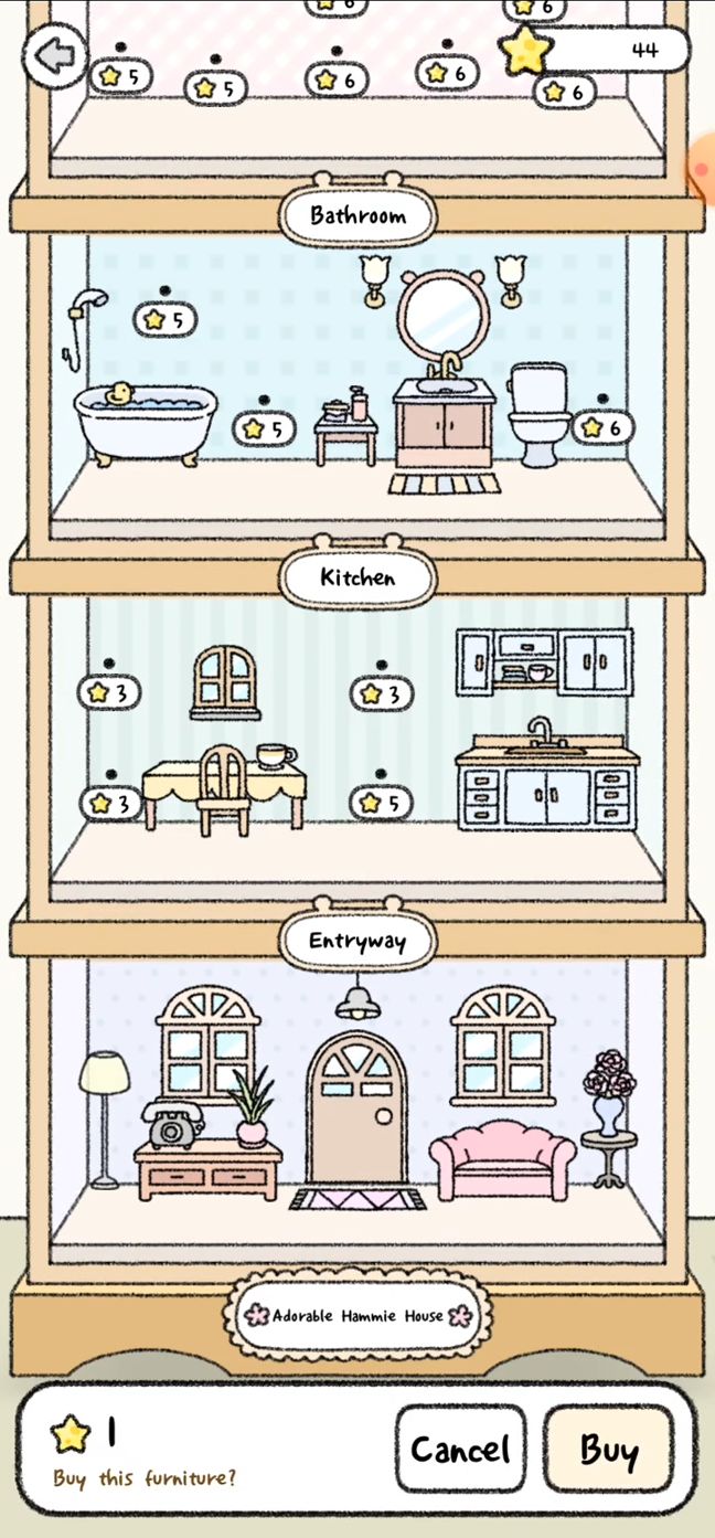 Hamster Town - Android game screenshots.