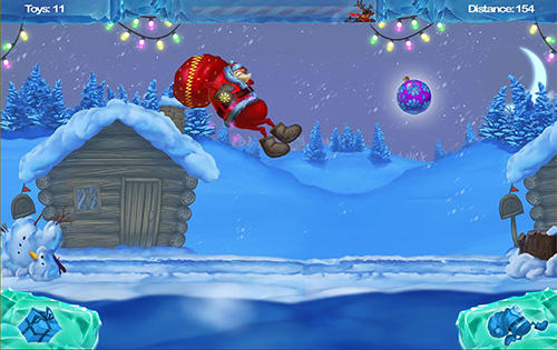 Happy Santa's runner - Android game screenshots.