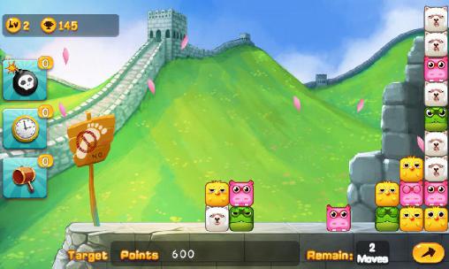 Gameplay of the Happy smash for Android phone or tablet.