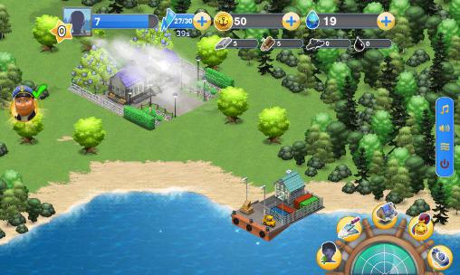 Gameplay of the Harbor world for Android phone or tablet.