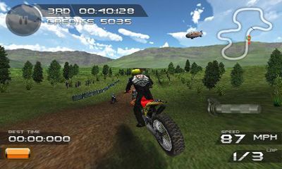 Gameplay of the Hardcore Dirt Bike for Android phone or tablet.