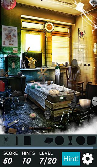 Gameplay of the Haunted hospital for Android phone or tablet.