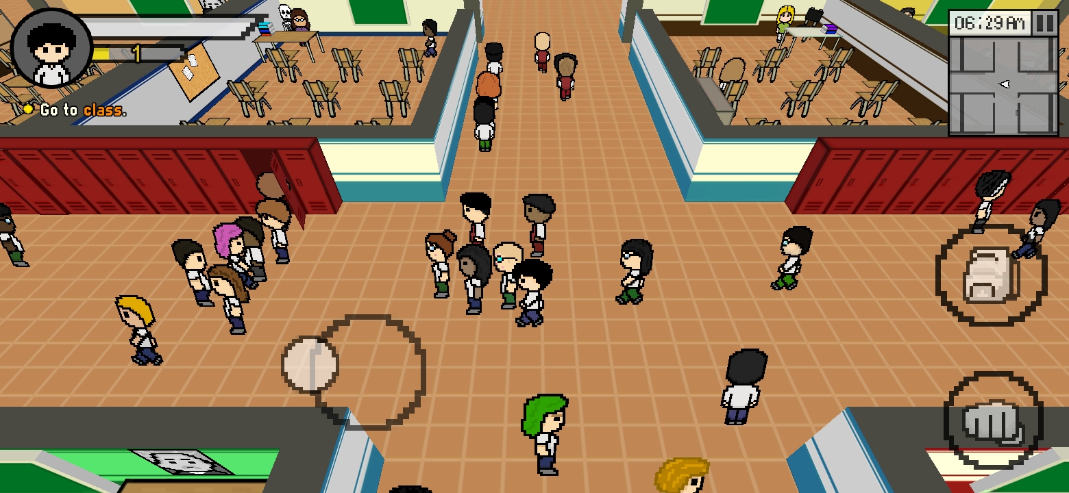 Hazard School : Bully Fight - Android game screenshots.