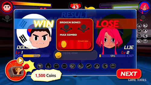 Head boxing - Android game screenshots.
