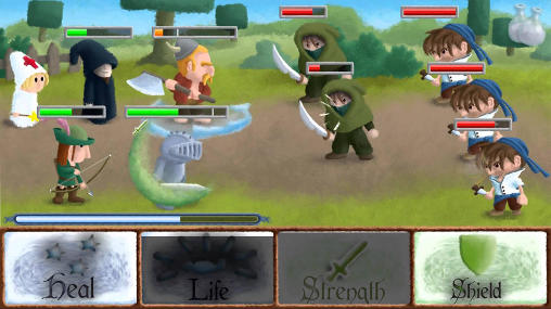 Gameplay of the Healer quest for Android phone or tablet.