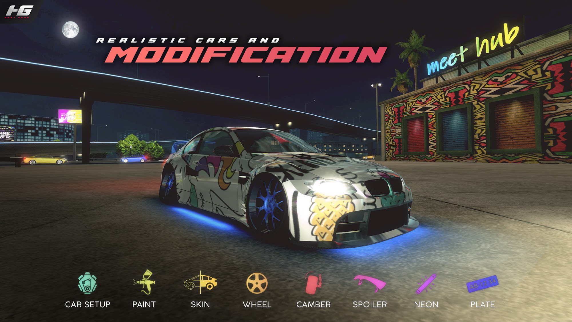 Heat Gear - Race & Drift World - Android game screenshots.