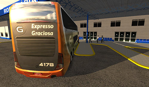 Heavy bus simulator - Android game screenshots.