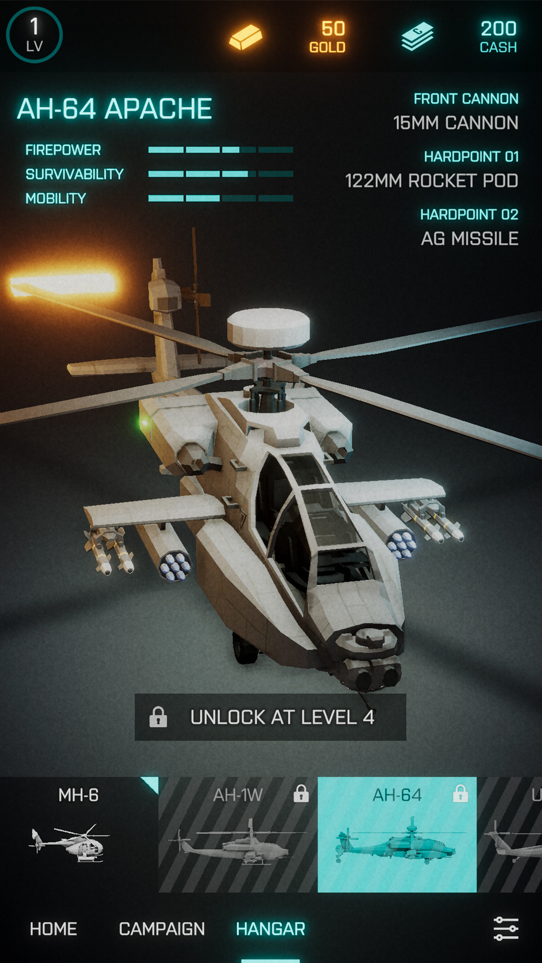 Heli Attack - Android game screenshots.