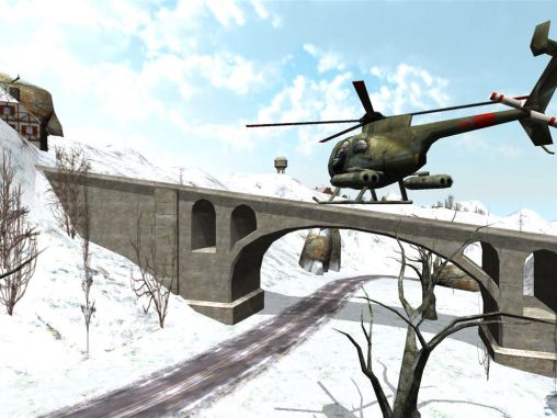 Gameplay of the Helicopter rescue pilot 3D for Android phone or tablet.