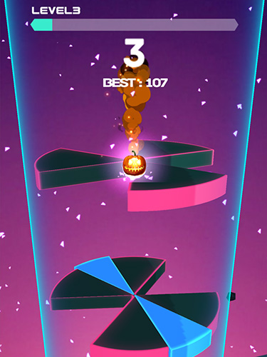 Helix rush - Android game screenshots.