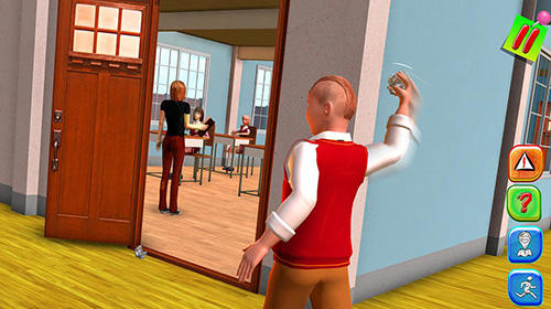 Hello bully teacher 3D - Android game screenshots.