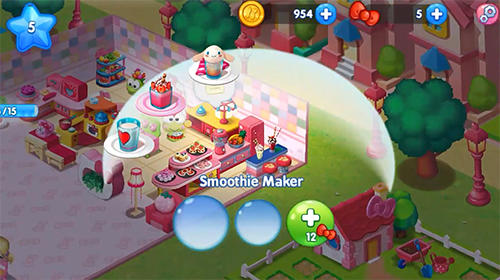 Hello Kitty: Food town - Android game screenshots.