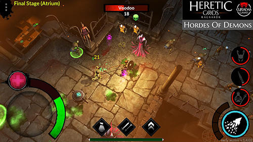 Heretic gods: Ragnarok - Android game screenshots.