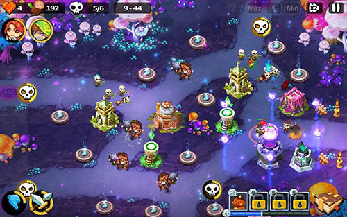 Hero defense king - Android game screenshots.