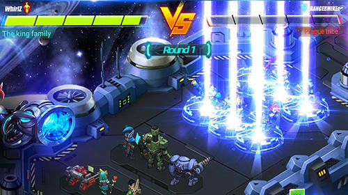 Hero force: Galaxy war - Android game screenshots.