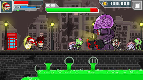 Hero-X: Zombies! - Android game screenshots.