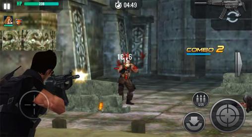 Gameplay of the Hero forces for Android phone or tablet.