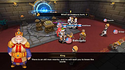 Gameplay of the Hero of magic: War age for Android phone or tablet.