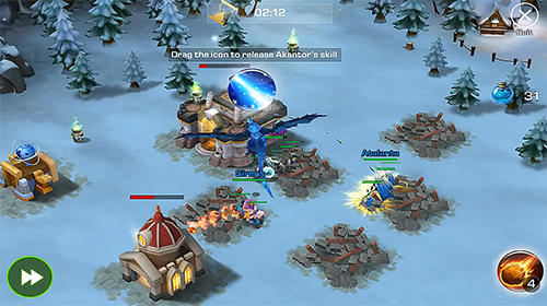 Heroes odyssey: Era of fire and ice - Android game screenshots.