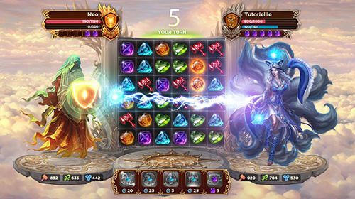 Heroes of Alterant: PvP battle arena - Android game screenshots.