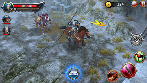 Heroes of dynasty - Android game screenshots.