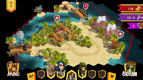 Heroes of Flatlandia - Android game screenshots.