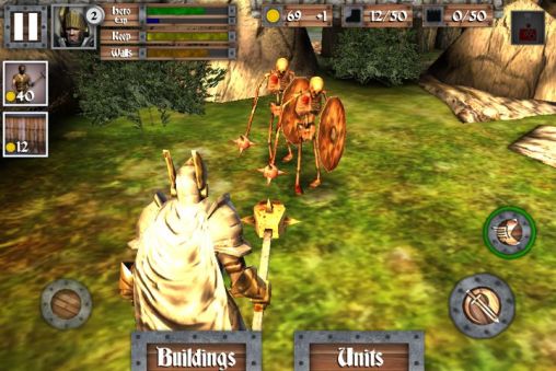 Gameplay of the Heroes and castles v1.00.11 for Android phone or tablet.