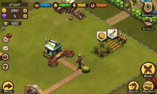 Gameplay of the Heroes and empires for Android phone or tablet.