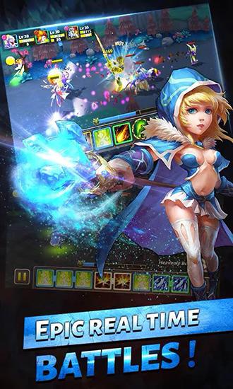 Gameplay of the Heroes and titans 2 for Android phone or tablet.