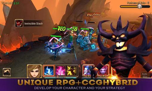 Gameplay of the Heroes master for Android phone or tablet.