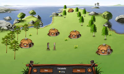 Gameplay of the Heroes of Kalevala for Android phone or tablet.
