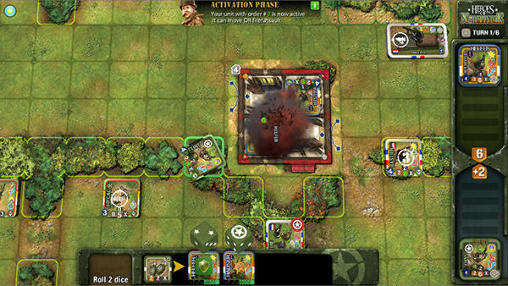 Gameplay of the Heroes of Normandie for Android phone or tablet.